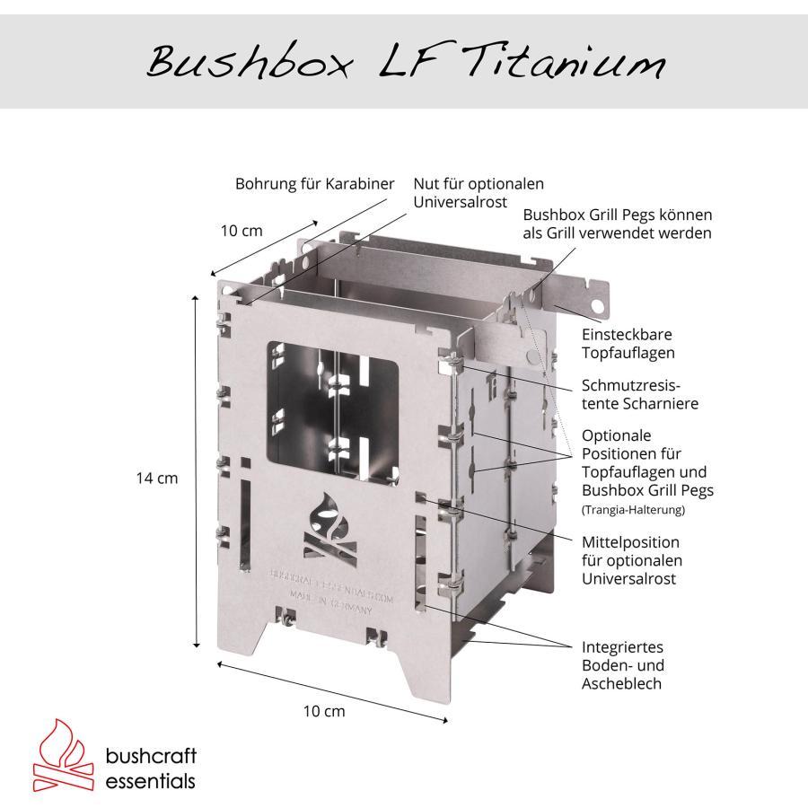 Bushcraft Essentials Bushbox LF Titanium